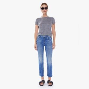 Mother The Rascal Ankle Straight Jeans size 30